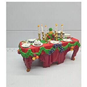 Department 56 Through the House Dinner Table Christmas Village Accessory w/ Box